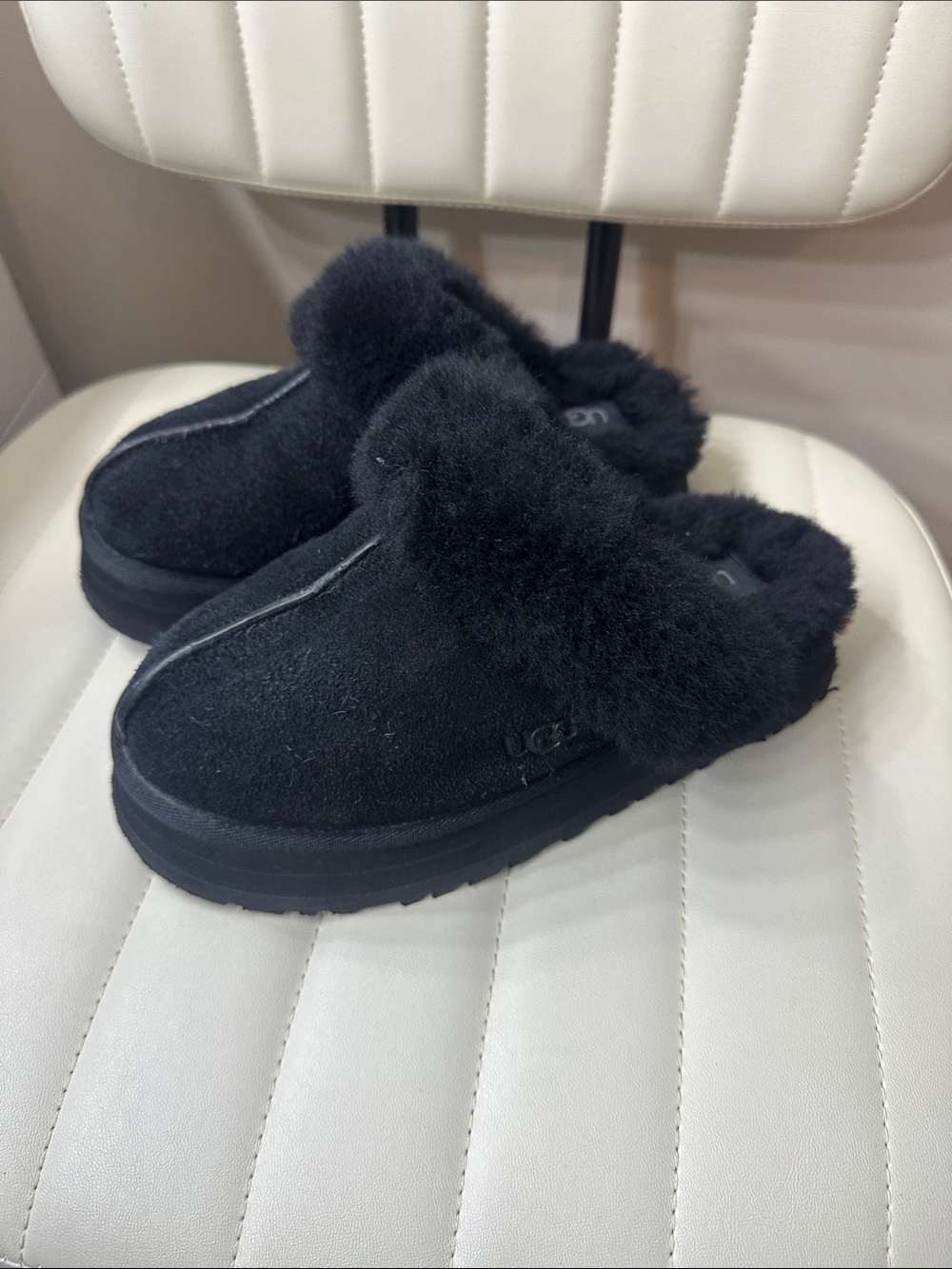 UGG Black Slippers